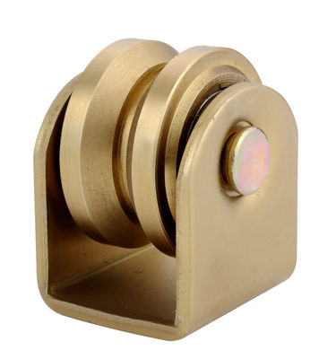 외부 43mm 58mm 60mm 슬라이딩 게이트 휠 이중 베어링 Y 강저