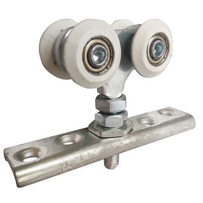 옷장 25mm 4 휠 슬라이딩 도어 롤러 헤비 듀티 헛간 도어 휠 벽 가이드 플러시 마운트