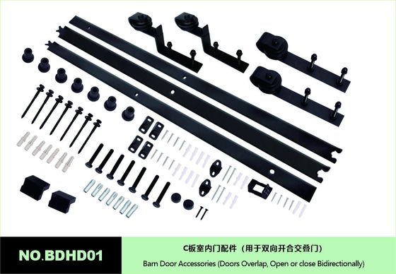 11 피트 10 피트 접합 문 추적 시스템 3 미터를 거는 내각을 위한 두 배 헛간 문 기계설비