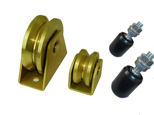 조정 가능한 슬라이드 게이트 가이드 롤러 6&quot; 25mm 30mm 40mm 검정