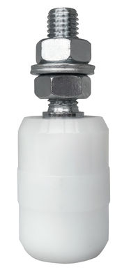 중간 표면에 있는 Pvc 게이트 롤러 및 가이드 M12 30x40 30mm x 40mm 아연 도금 돌출부