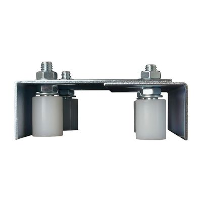90도 이중 롤러 상부 슬라이딩 게이트 롤러 브래킷 고정 70mmX50mm