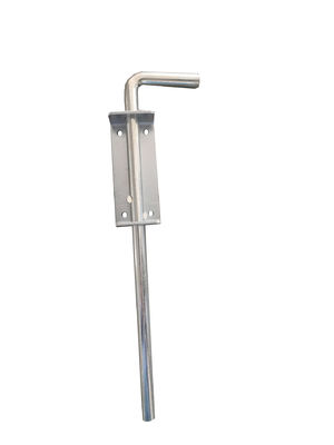 내부 크롬 매입형 슬라이딩 도어 볼트 6" 140mm