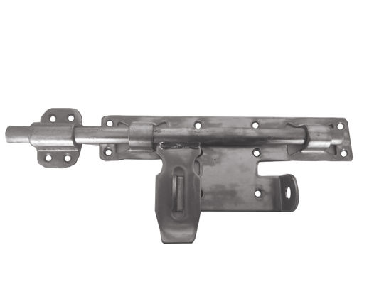 내부 크롬 매입형 슬라이딩 도어 볼트 6" 140mm