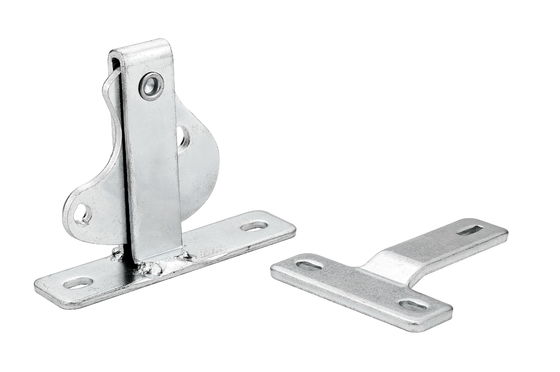 내부 크롬 매입형 슬라이딩 도어 볼트 6" 140mm