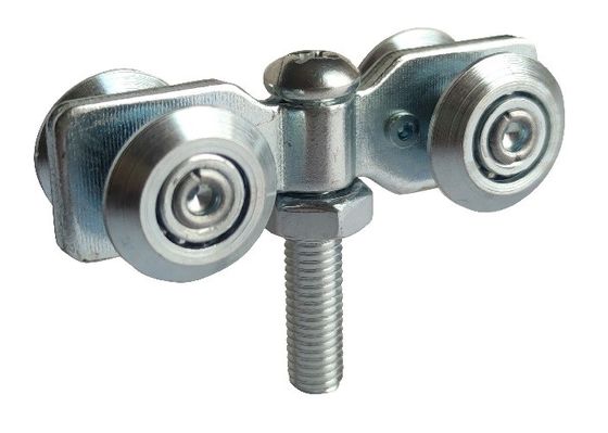 조정가능한 놀이쇠를 가진은 아연 강철 거는 문 롤러 가로장 22mm