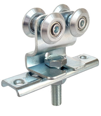 조정가능한 놀이쇠를 가진은 아연 강철 거는 문 롤러 가로장 22mm