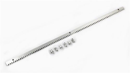 자동 슬라이딩 게이트 랙 30mm x 12mm 게이트 모터 랙 용 아연 도금 강철 랙