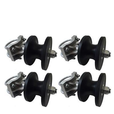 158mm 체인 링크 울타리 롤링 게이트 트랙 휠 헤비 듀티