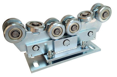전기 캔틸레버 슬라이딩 게이트 키트 80x80 레일 68mm 캐리지 롤러 조정 가능한 플레이트 용 10 바퀴