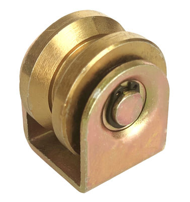 외부 43mm 58mm 60mm 슬라이딩 게이트 휠 이중 베어링 Y 강저