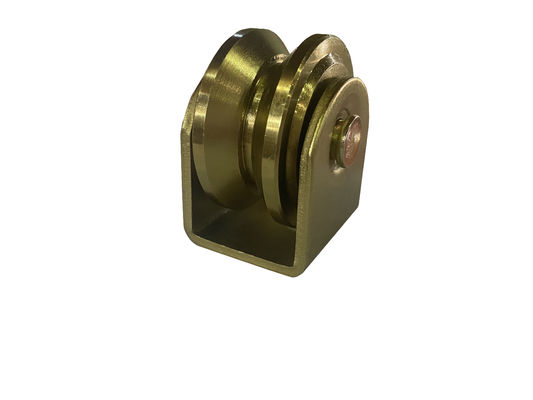 외부 43mm 58mm 60mm 슬라이딩 게이트 휠 이중 베어링 Y 강저