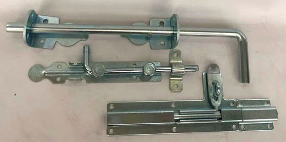 180mm 헤비 듀티 미닫이 문 볼트 왼쪽 또는 오른쪽 게이트 잠금 래치 배럴 볼트