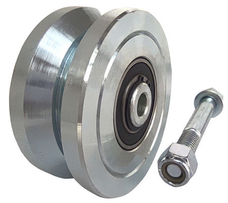 150mm 슬라이딩 게이트 트롤리 표면 흰색