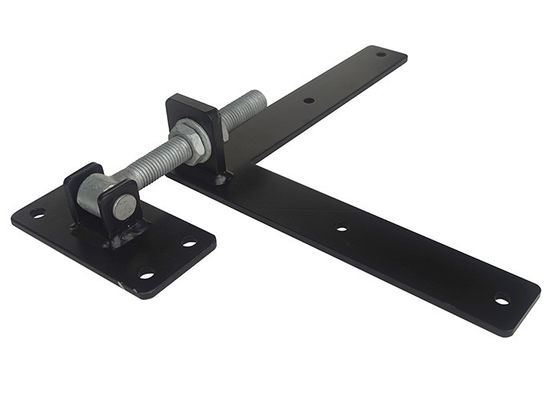 M24 300mm 헤비 듀티 블랙 우드 게이트 힌지 하드웨어 나무 게이트 피팅 하드웨어 T 도금