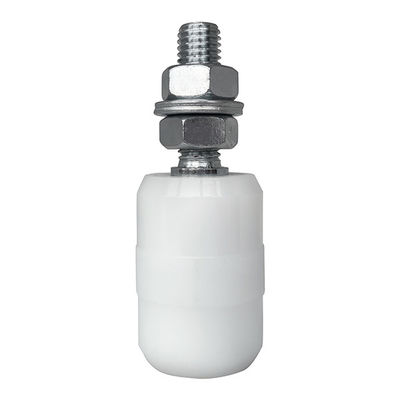베어링 없이 중앙에 돌출부가 있는 75mm-300mm 슬라이딩 게이트 가이드 휠