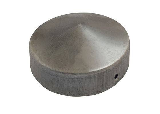 장식적인 90mm 6 인치 둥근 담 포스트 모자 2.75&quot; 금속